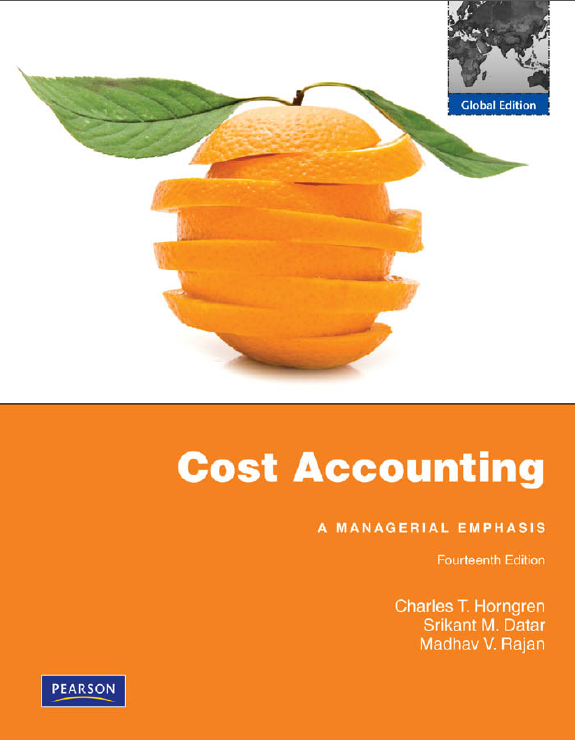 Free Business eBooks Download Cost Accounting A Managerial Emphasis