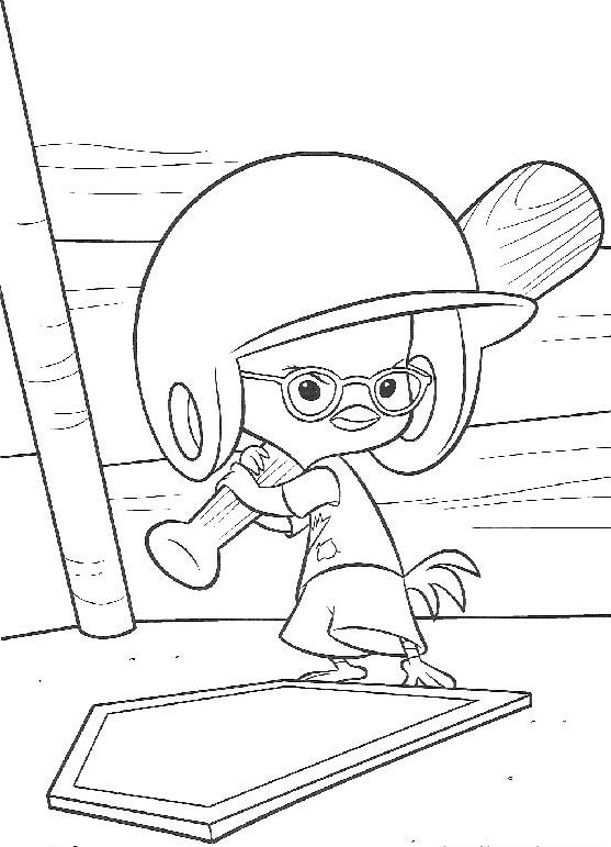 Dibujos disney para colorear: Chicken little para colorear