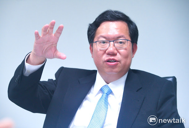 桃園市長鄭文燦接受新頭殼專訪。 桃園市長鄭文燦接受新頭殼專訪。