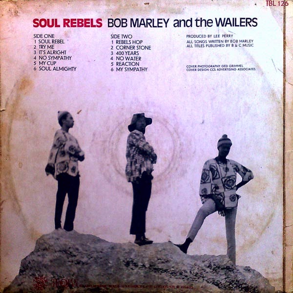 soul rebels the wailers 1970