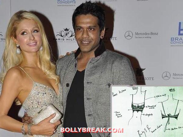 rocky s designs for Paris Hilton - (7) -  Indian Designers Who Styled International Famous People