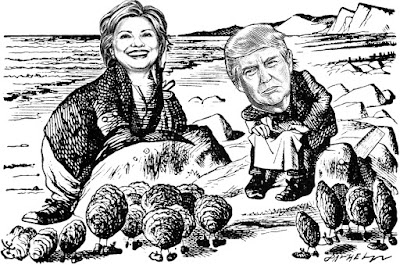 Through the Looking Glass with Hillary and Donald