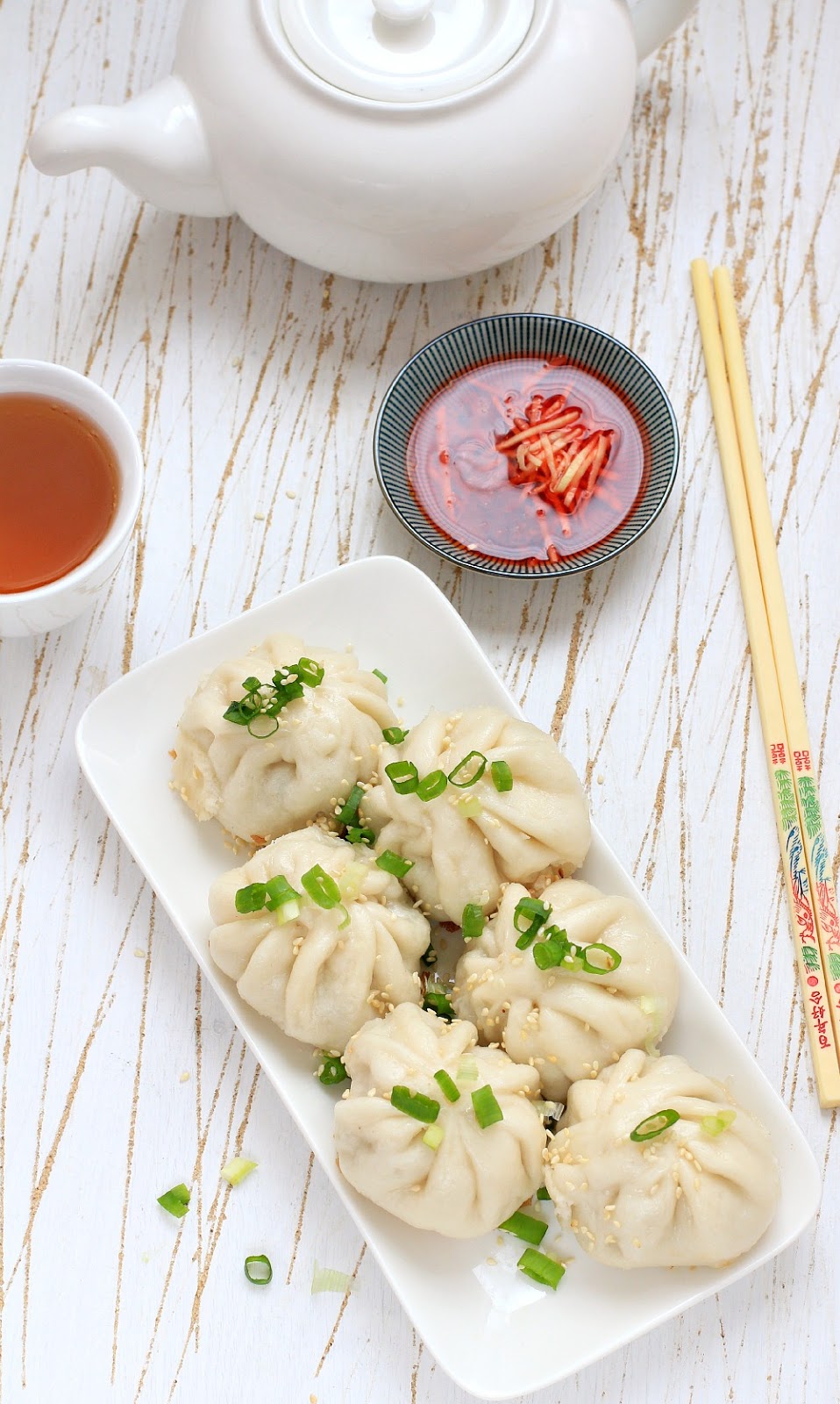 my bare cupboard Shanghainese panfried steamed pork buns