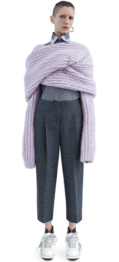 Acne Studios Pre-Fall 2015 Baylay Cozy Knit Turtleneck Sweater In A Wool & Mohair Blend 