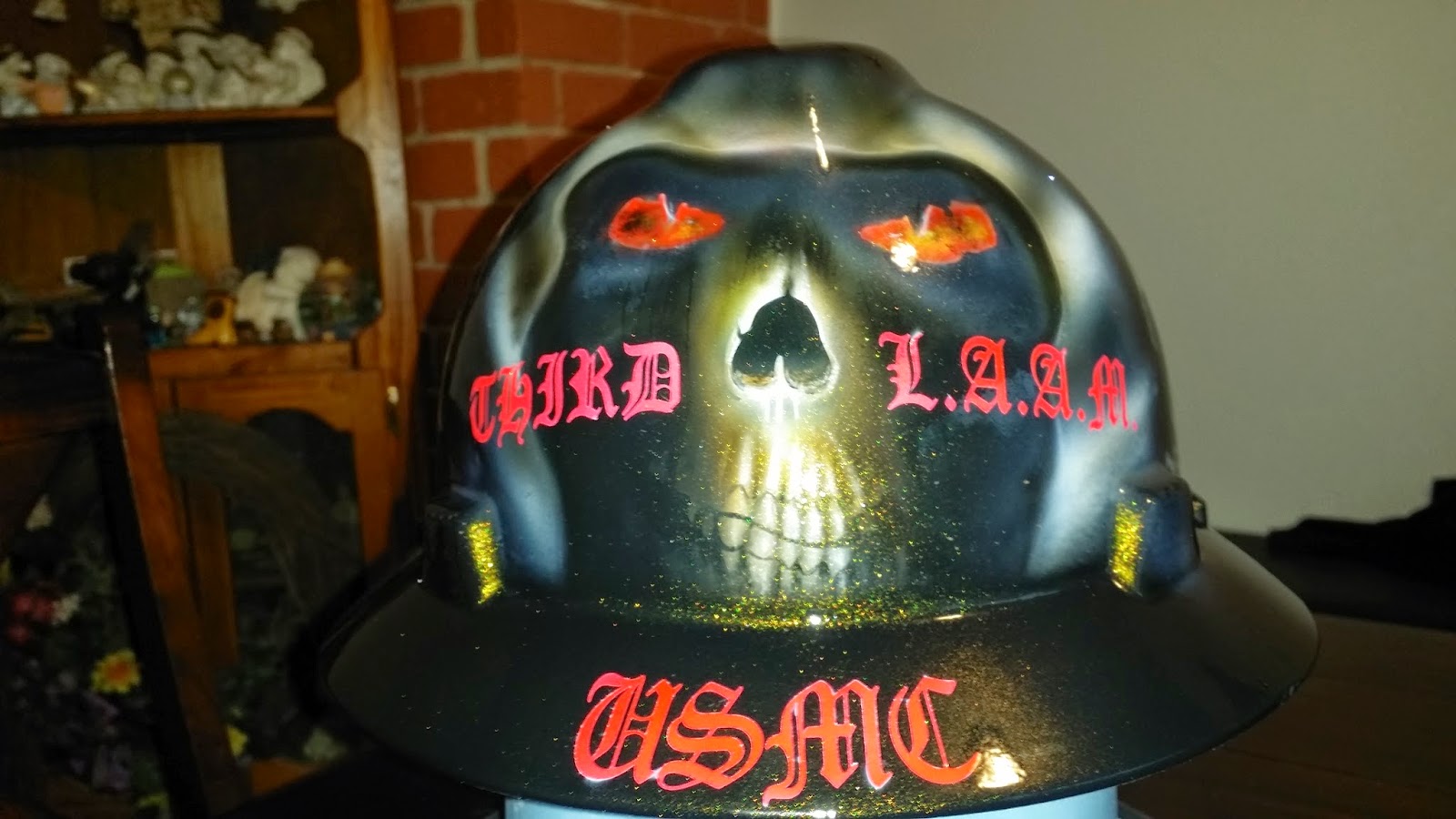 Zimmer DesignZ Custom Paint Marine tribute custom airbrush painted