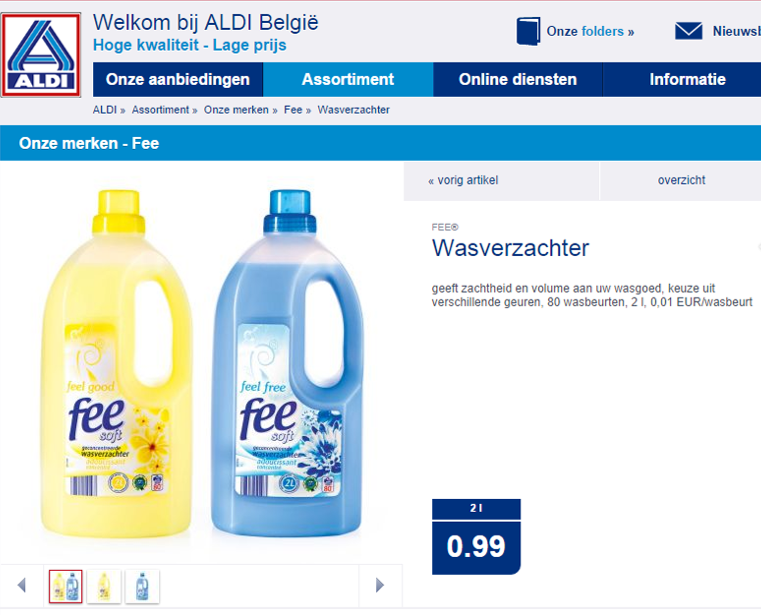 beyond the brand Positionering Robijn Creations wasverzachter