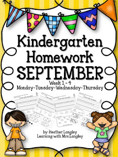 https://www.teacherspayteachers.com/Product/Kindergarten-Homework-SEPTEMBER-1409424