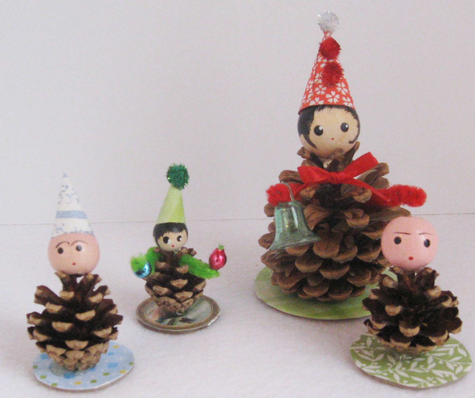 Tea with LaVera Making of Pine Cone People