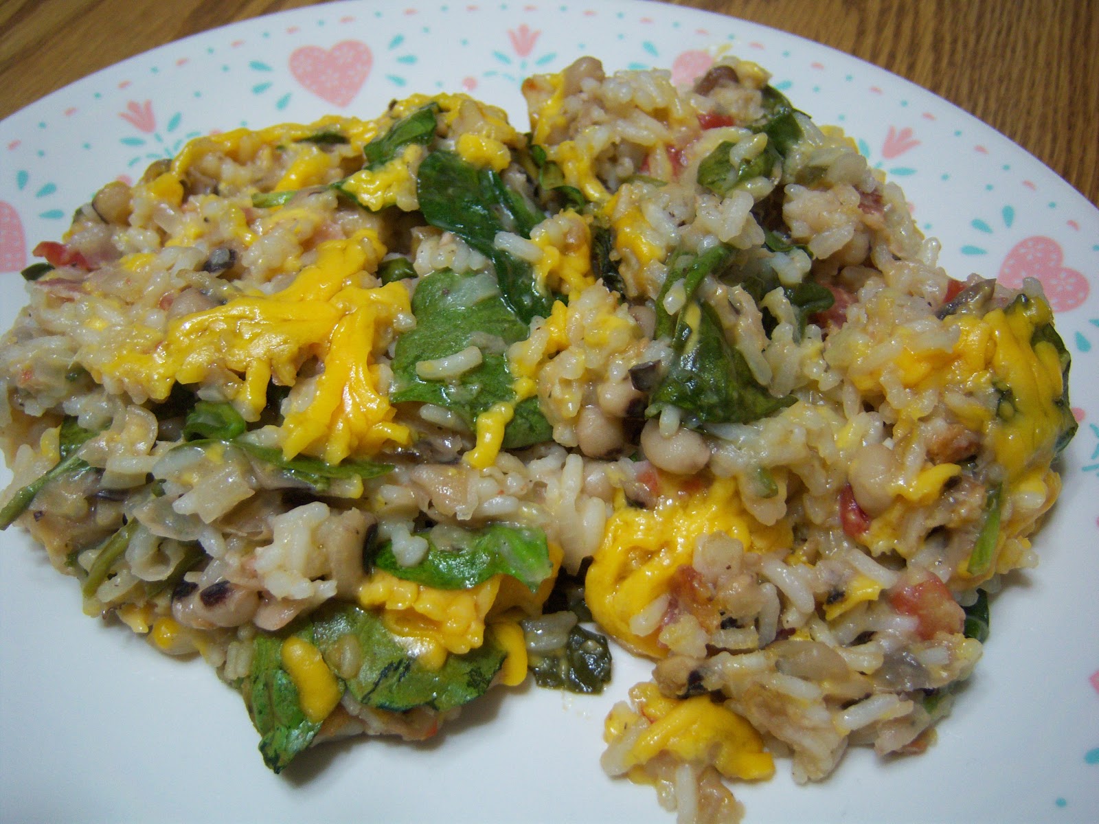 Black Eyed Pea Casserole Wood Cook Book