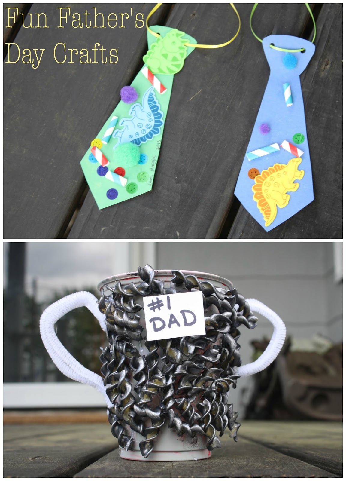 3 Fun Father's Day Crafts - The Chirping Moms
