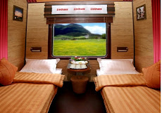 Soft berth train compartment  for 2 persons