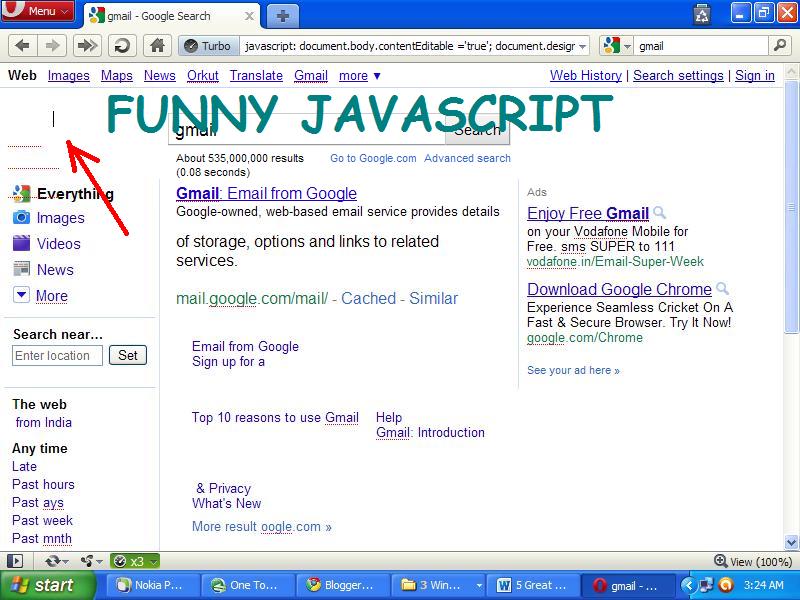 funny javascript Edit  Page