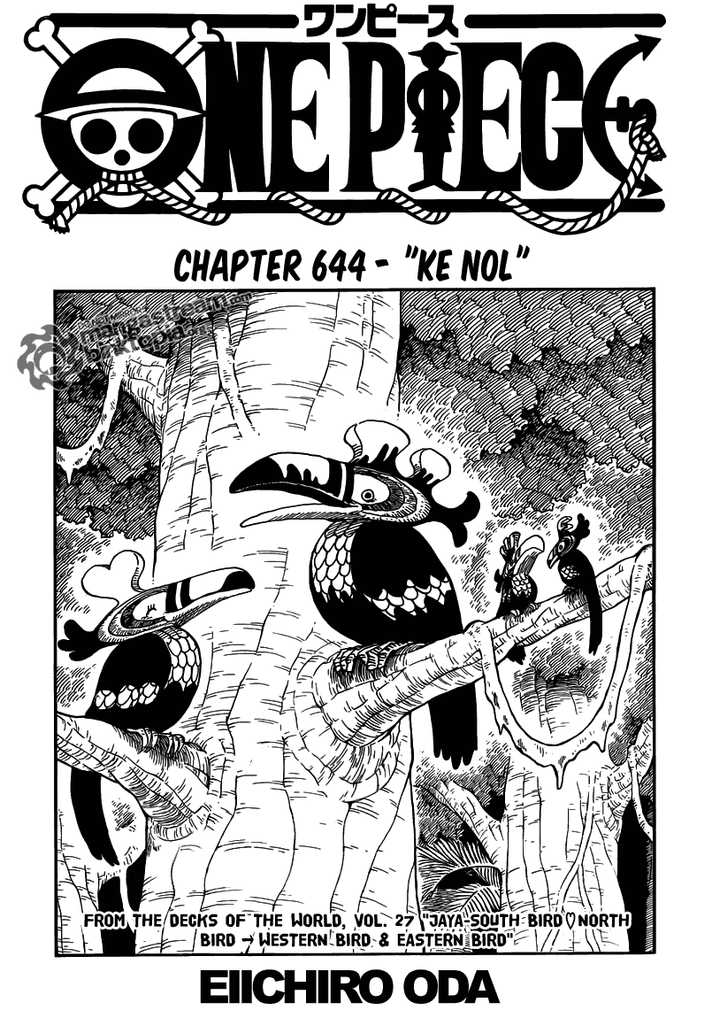 One Piece 644 - Ke Nol Page01 One Piece 644 Ke Nol