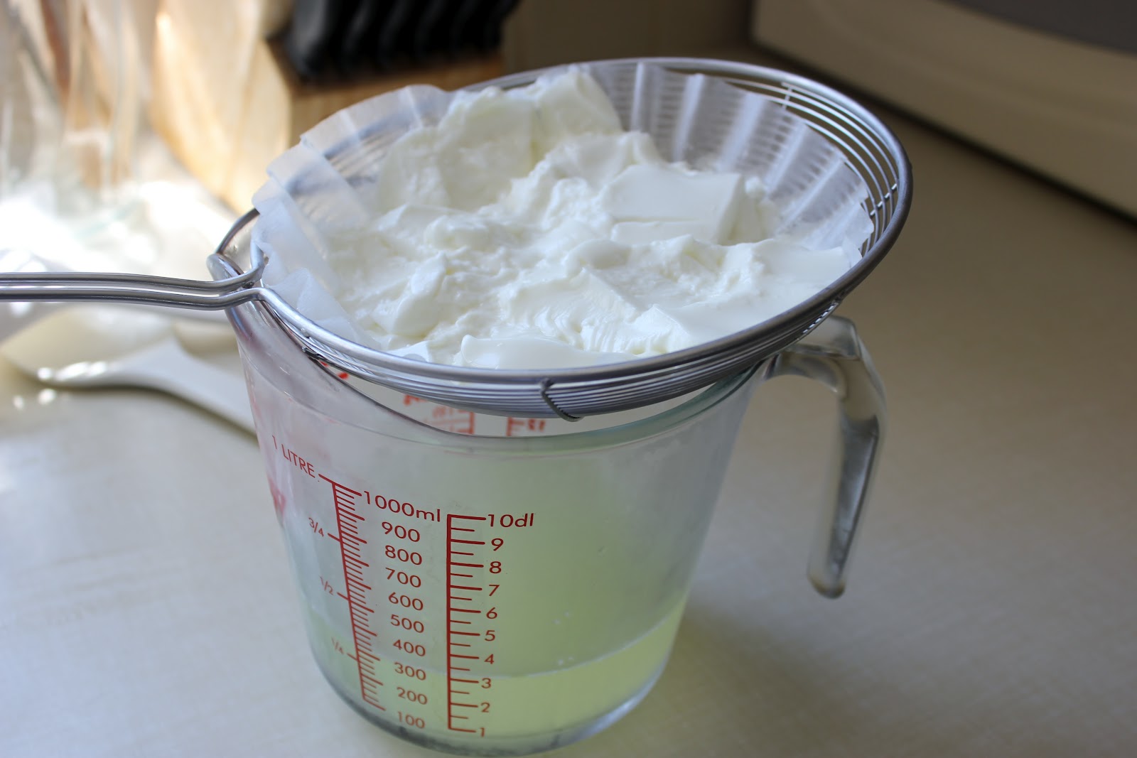 Sweet Frosting Homemade Greek Yoghurt