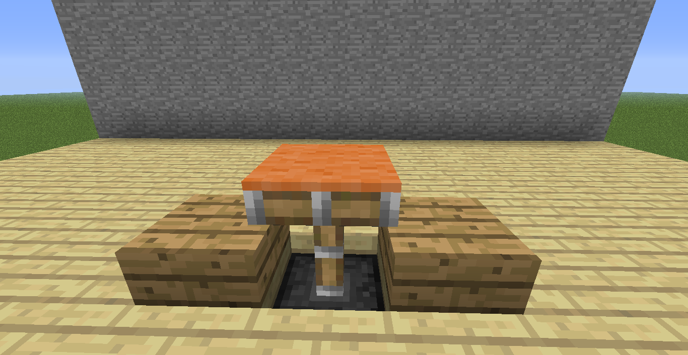 Furniture and decoration in Minecraft without mods Your