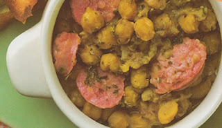Garbanzos con chorizo recetas