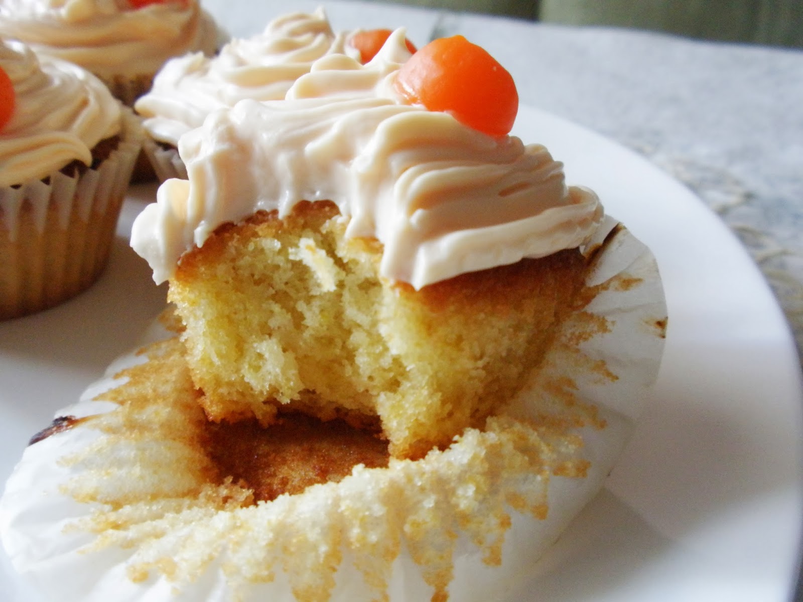 PRINCIPIANDO EN LA COCINA Cupcakes de naranja