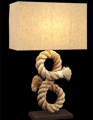 unique rope table lamp