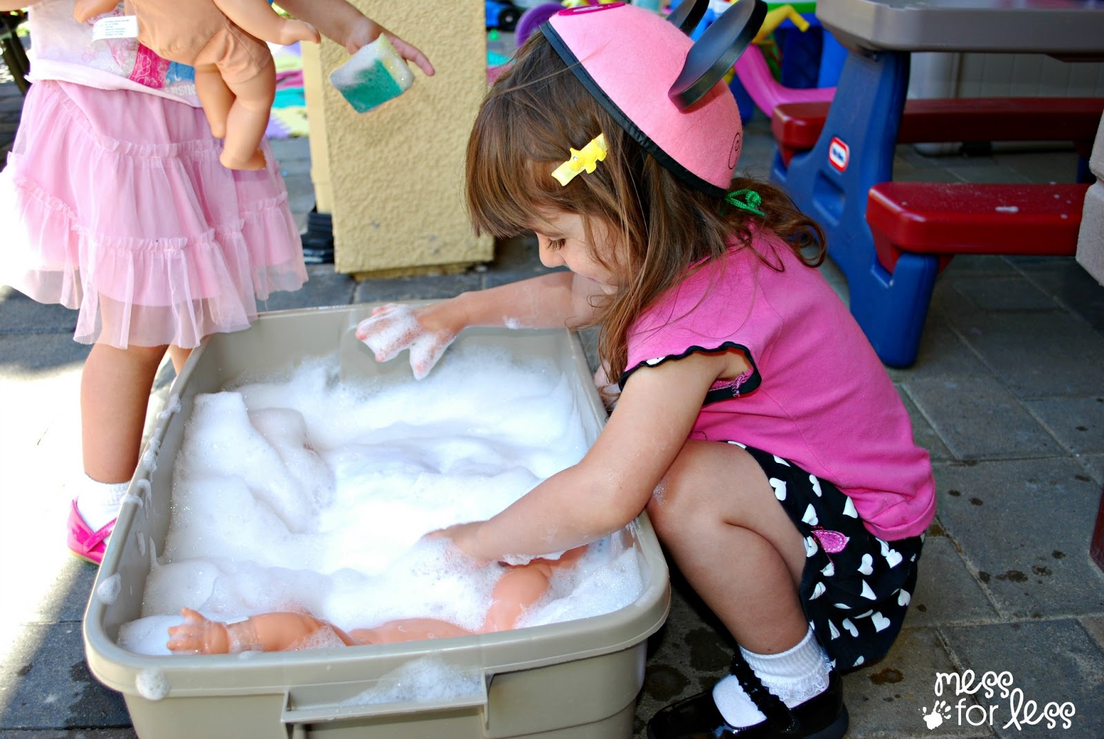 Bathing Dolls Water Sensory Play Mommy Blogs JustMommies