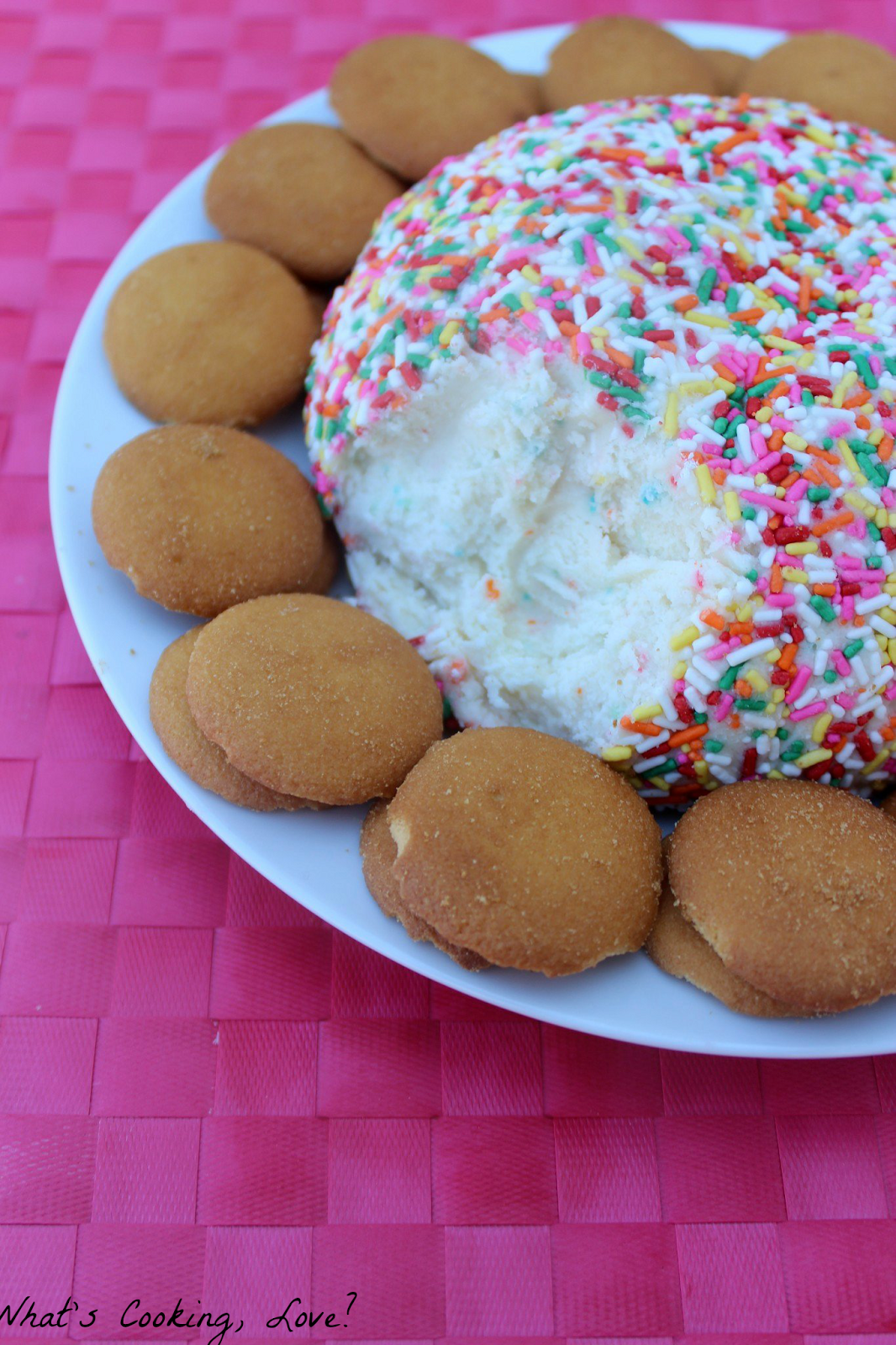 Funfetti Cake Cheese Ball Whats Cooking Love?