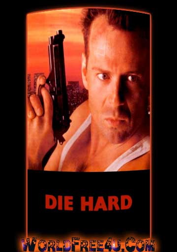 Poster Of Die Hard (1988) In Hindi English Dual Audio 300MB Compressed Small Size Pc Movie Free Download Only At worldfree4u.com