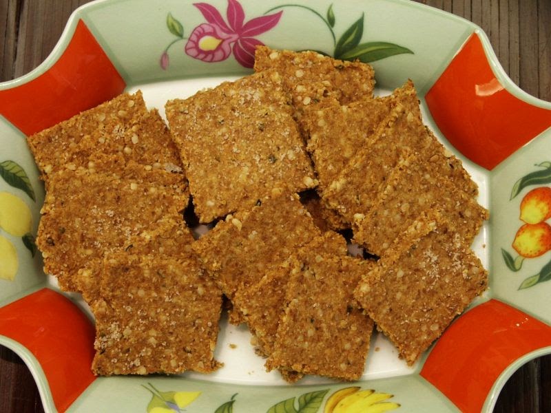 Moveable Feasts Flax and Hemp Seed Crackers