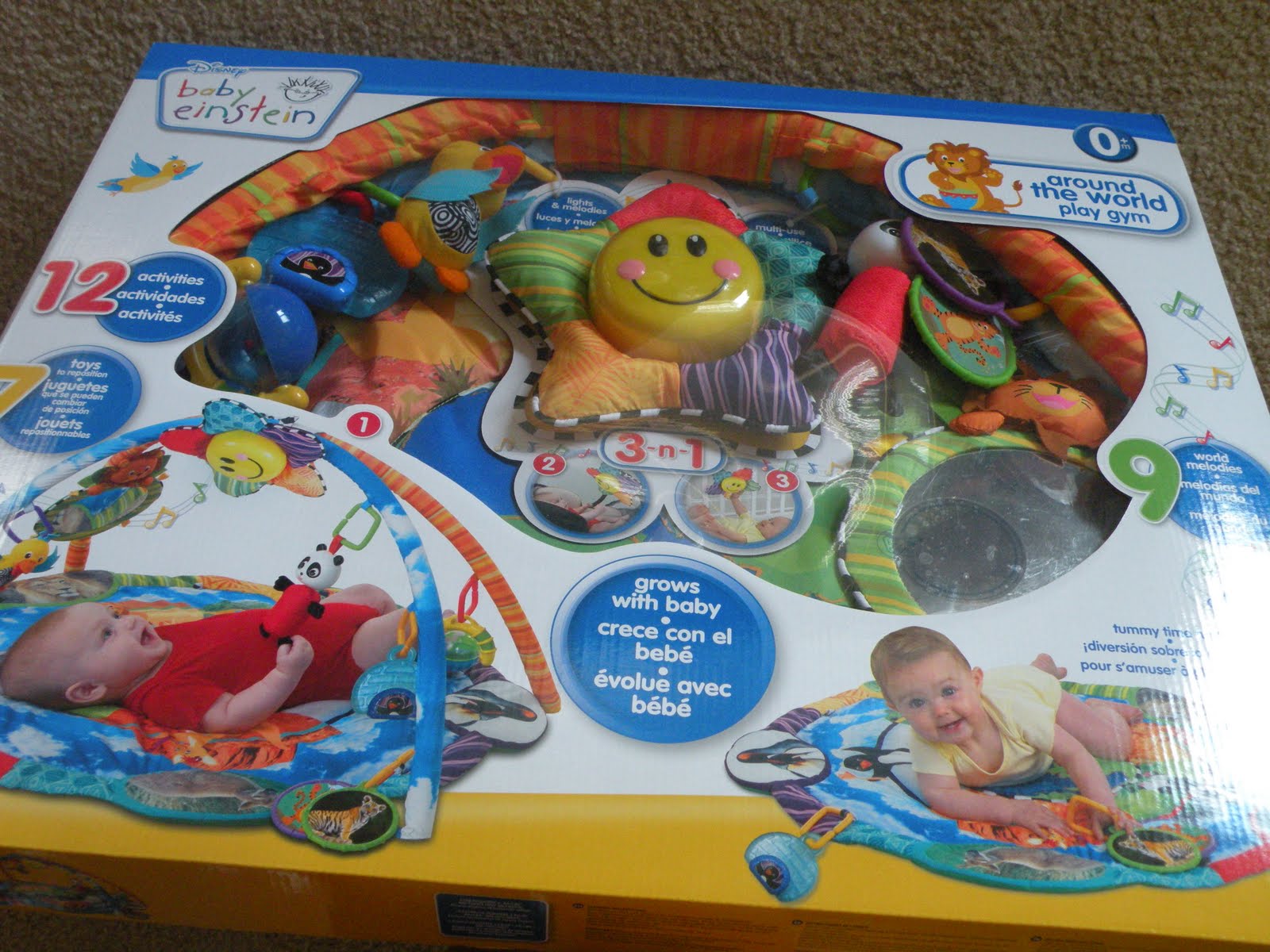 The Domestic Mommy Blog Playtime With A Newborn