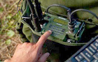 Многодиапазонная, сетевая радиостанция RF-7800M-MP в полевых условиях