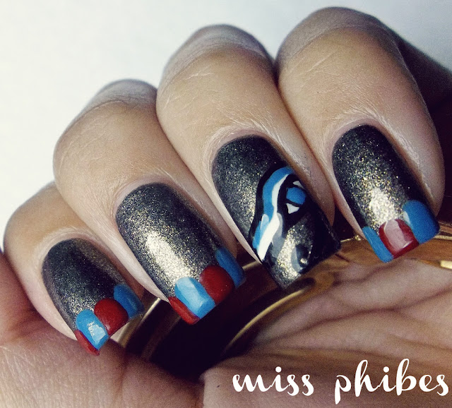 nail art egipcio + egyptian nail art