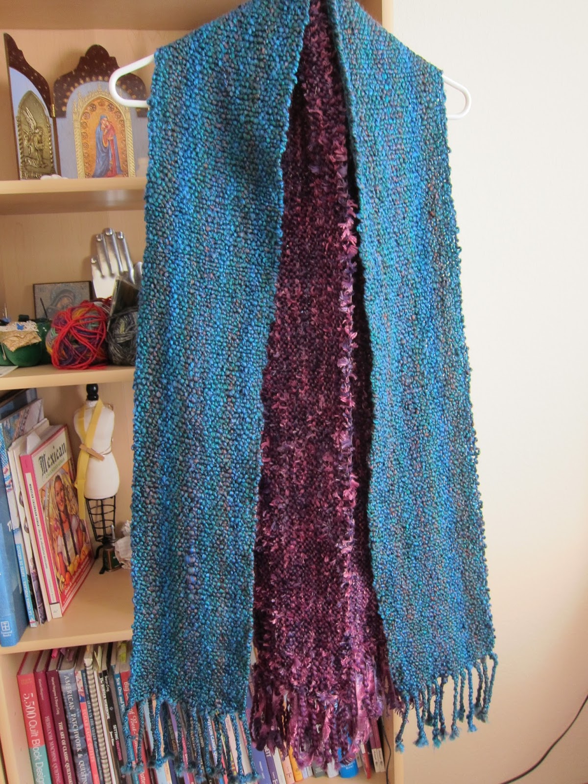 Thinking Out Loud Scarf Weaving on the Rigid Heddle Loom