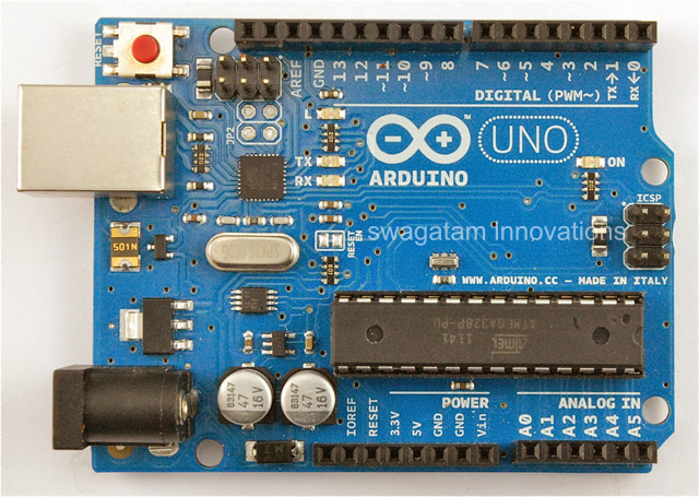 Arduino Stop Watch Circuit