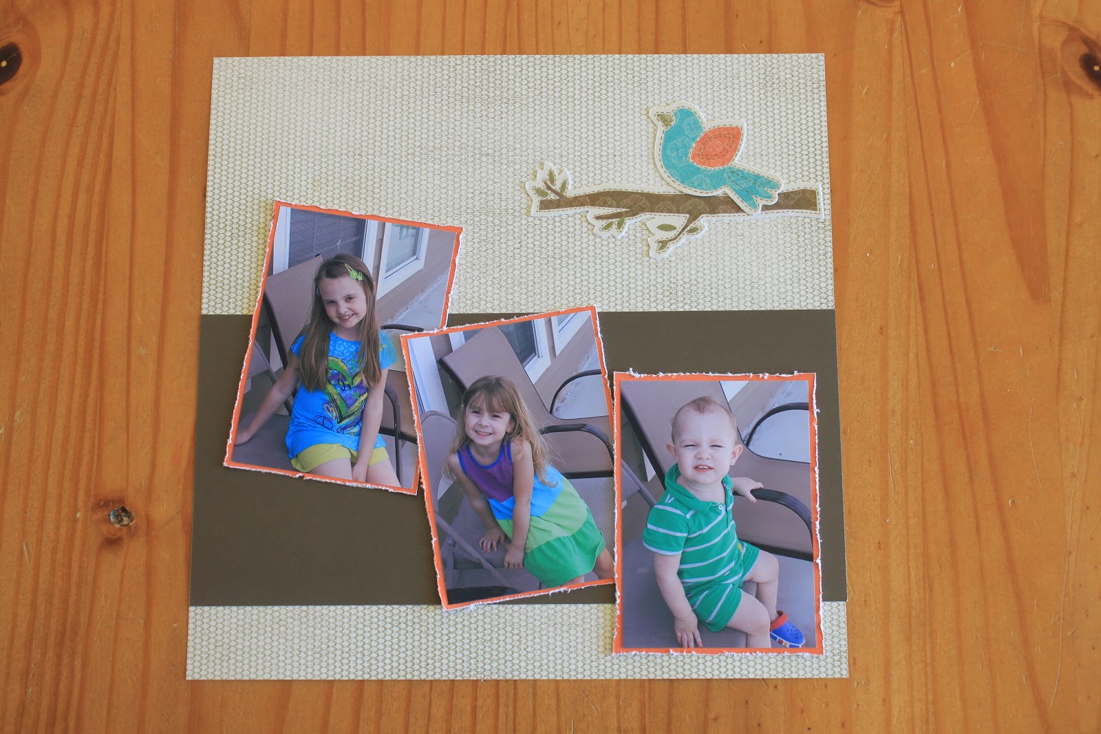 Everything She Touches These Moments {using Stella papers}