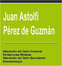 Dr. Astolfi Pérez de Guzmán, Médico Internista y Estomatólogo. Peritaciones Médicas