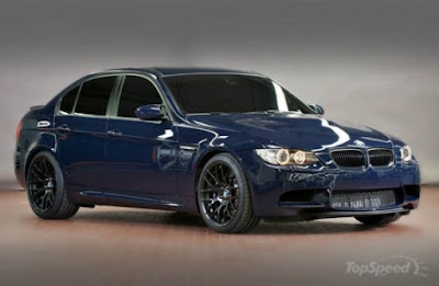 2011 BMW M3 Lightweight Concept in blue colour