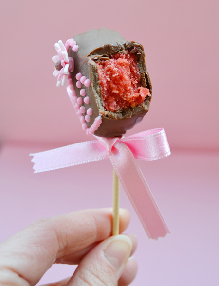 Cupcakes a diario: Cake pops de San Valentín y mi carta de amor a la