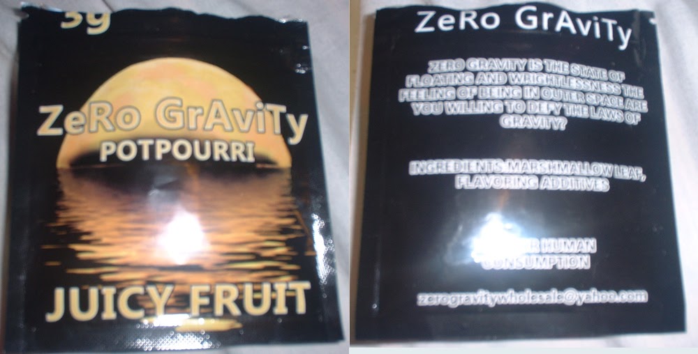 Herbal Incense Reviews HerbReviews.co.nr ZeRo GrAviTy Potpourri Review Juicy Fruit & Pineapple