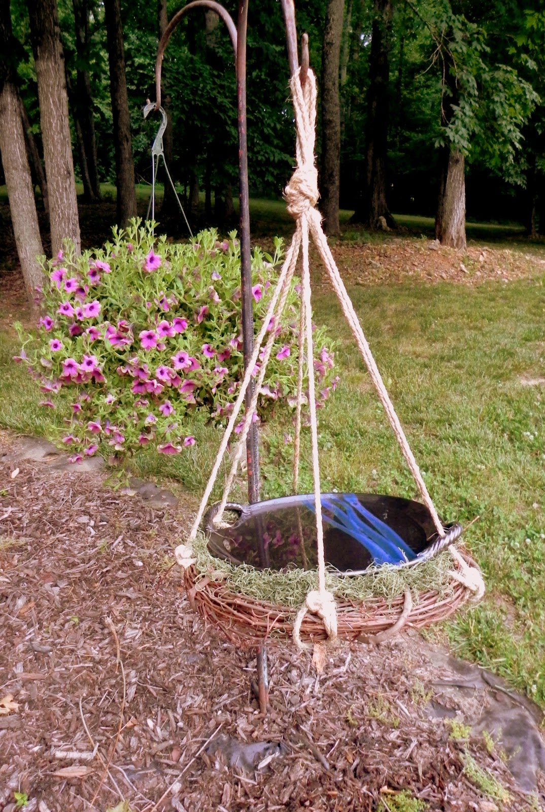 Gone Walkabout 2 Pinterest Inspired Hanging Bird Bath
