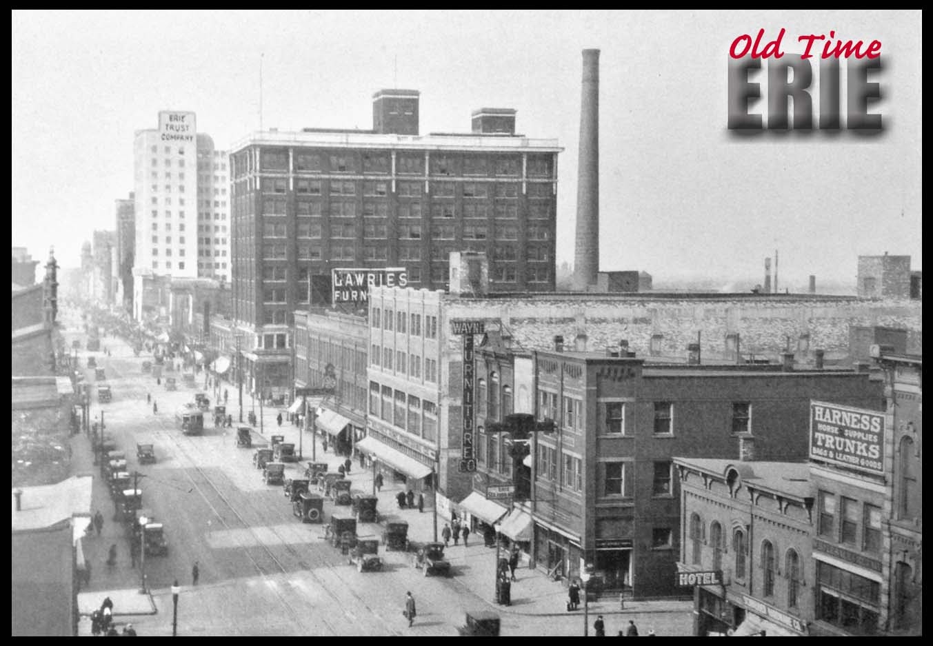 Old Time Erie Commerce Building On State Street In 1926