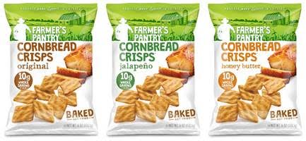 Feed Your Hunger With Wholesome Real Corn Cornbread Crisps From