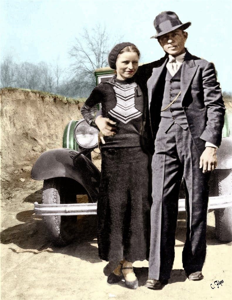 Bonnie Parker & Clyde Barrow (Bonnie & Clyde) ~