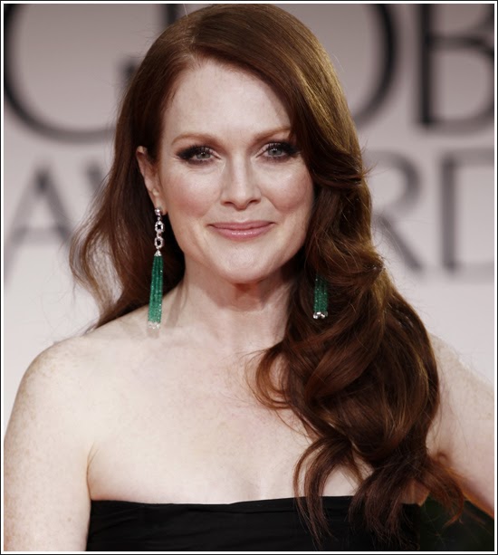 A Trendy Life.: DIY:Julianne Moore Golden Globe 2012 Inspired Earrings.