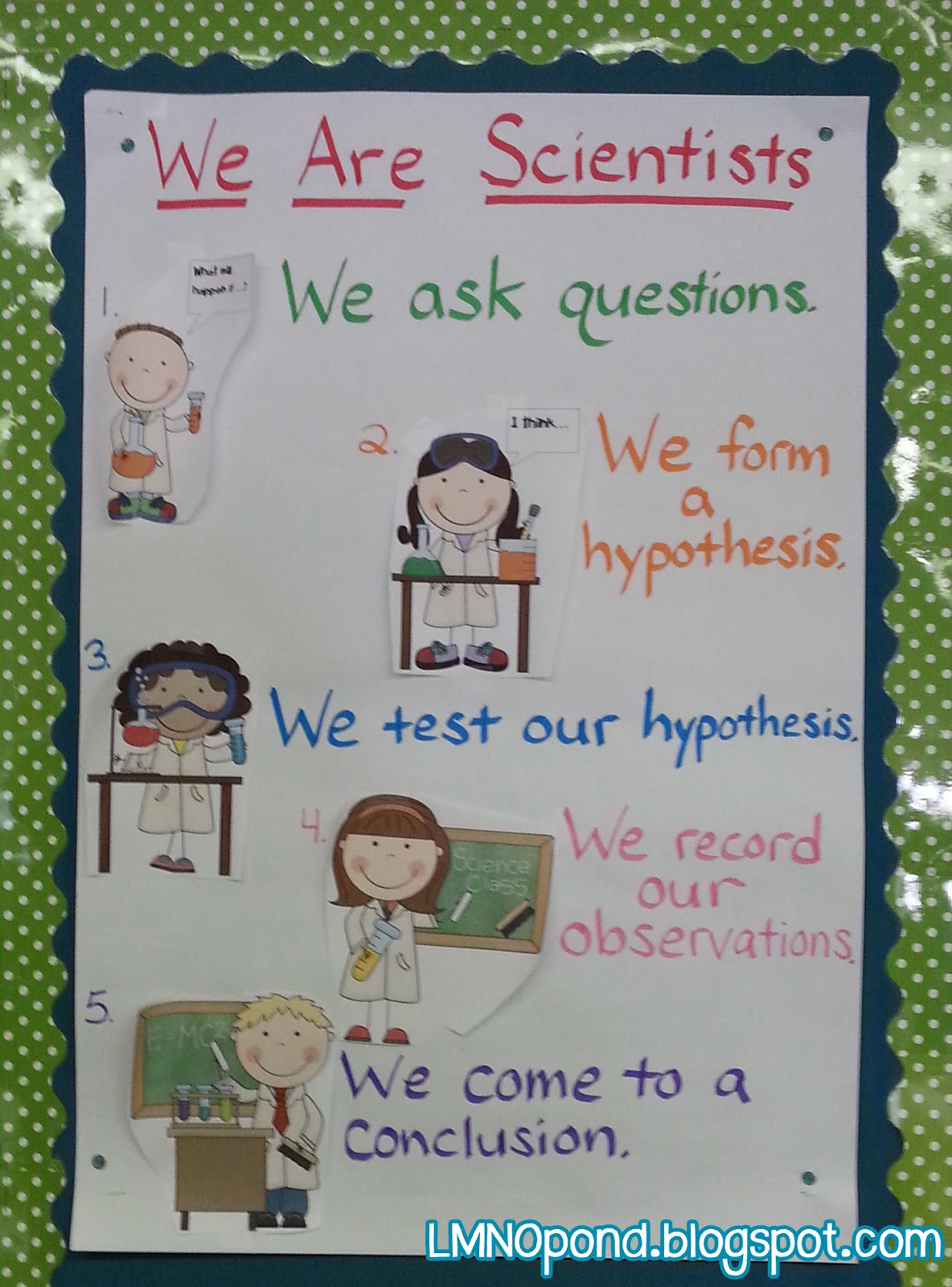 LMNO Pond Mixing Chemicals! How We Practice the Scientific Method in