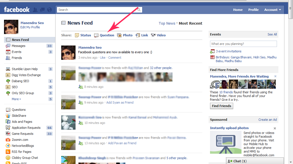 All photos gallery facebook questions, facebook question statuses