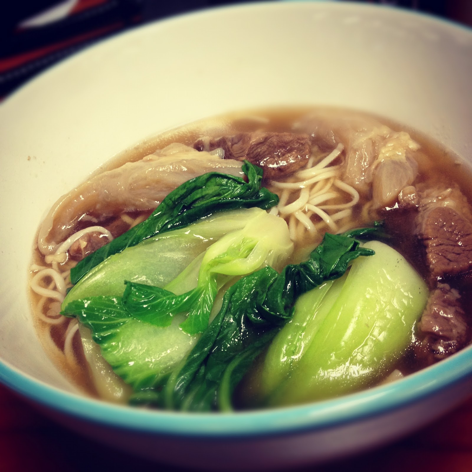The Nooblet Patissier Beef Brisket Noodle Soup