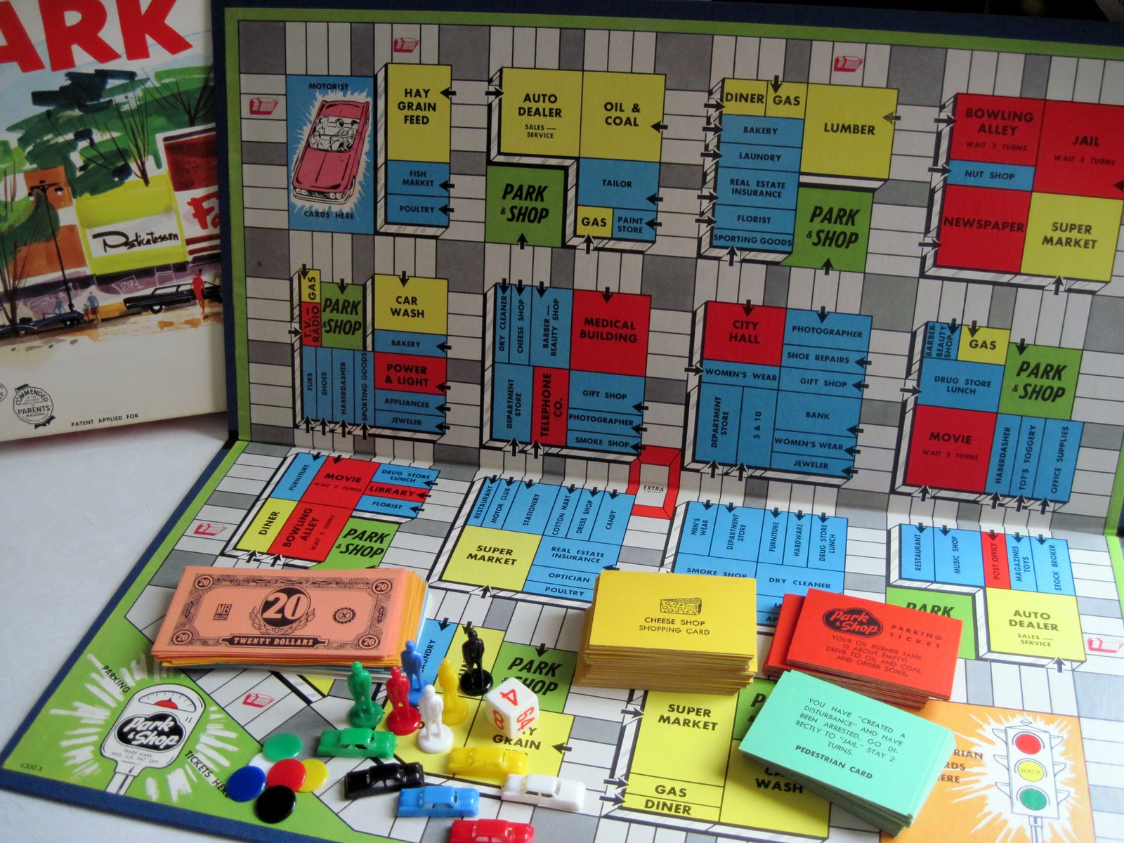 Tracy's Toys (and Some Other Stuff) Park and Shop Game