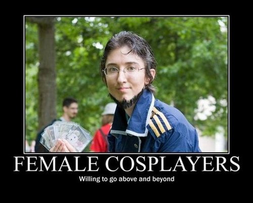 Cosplay Demotivational Posters Complication Quotes