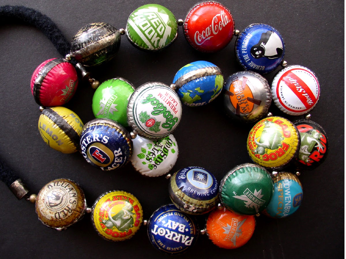 Ingrid Dijkers Bottle Cap Beads