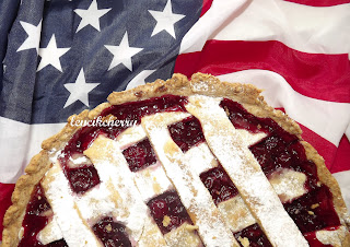 пирог вишневый американский