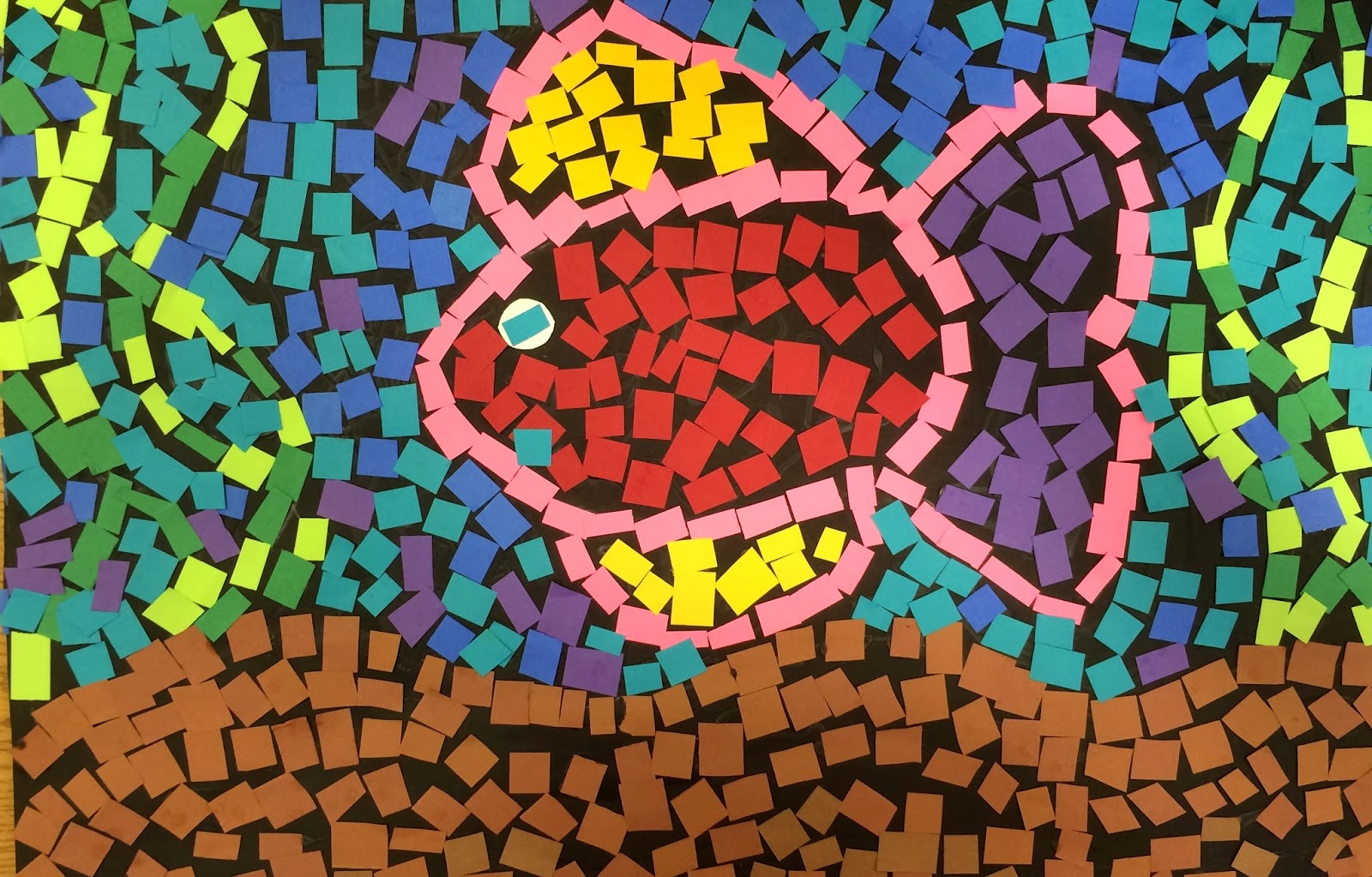 Art Talk CRES Mosaic Fish!