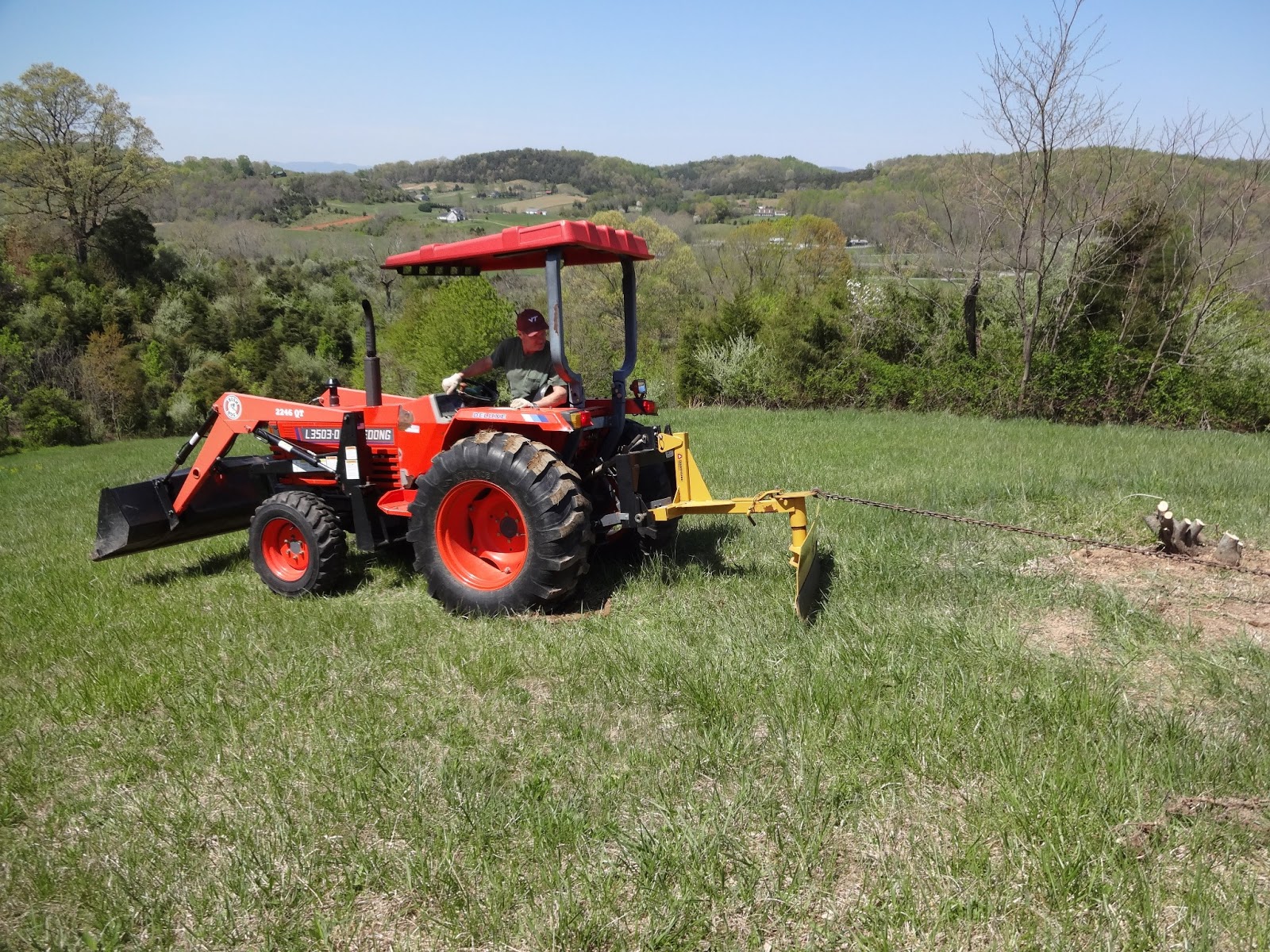 Shenandoah Gateway Farm Stump Pulling